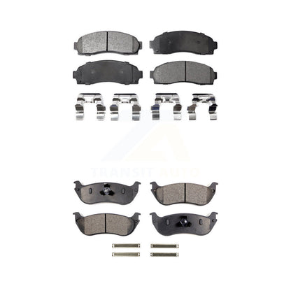 Ceramic Brake Pads Front Rear Kit For Ford Explorer Mercury Mountaineer
