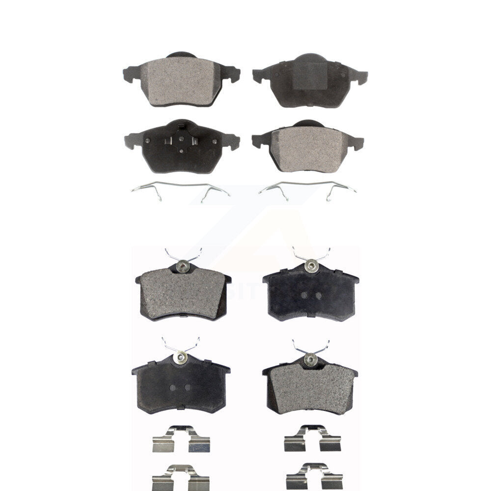 Ceramic Brake Pads Front Rear Kit For Audi A4 Quattro A6 S4