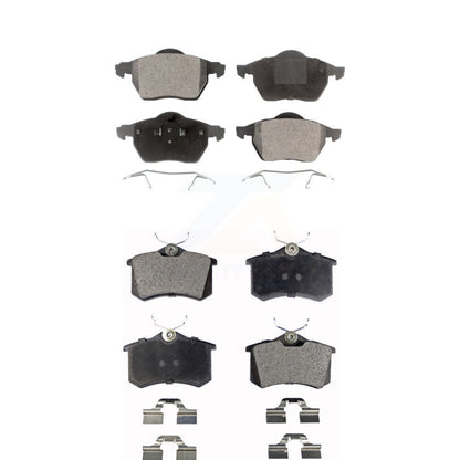 Ceramic Brake Pads Front Rear Kit For Audi A4 Quattro A6 S4