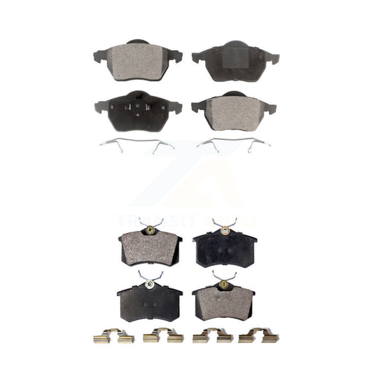 Ceramic Brake Pads Front Rear Kit For Volkswagen Passat Audi A4 Quattro A6 S6