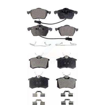 Ceramic Brake Pads Front Rear Kit For Audi A4 Quattro A6 S4