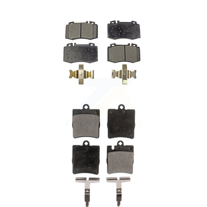 Ceramic Brake Pads Front Rear Kit For Mercedes-Benz C230 SLK350 C320 C350