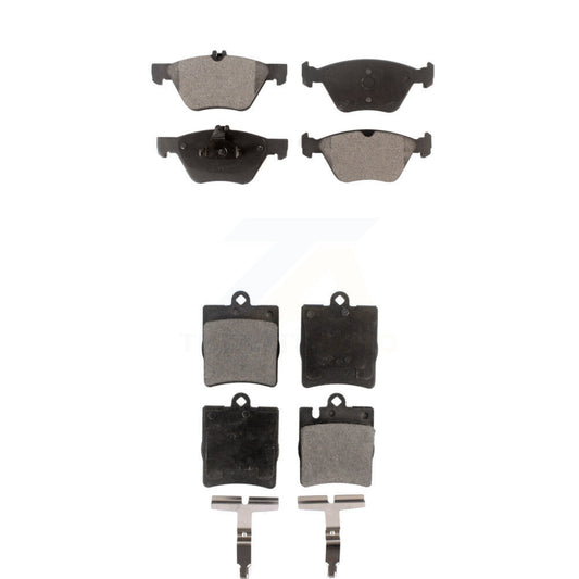 Ceramic Brake Pads Front Rear Kit For Mercedes-Benz E320 CLK320 CLK430 E430
