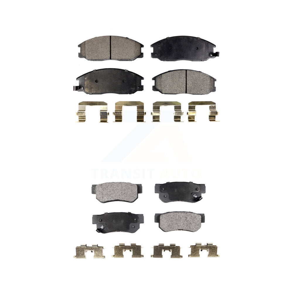 Ceramic Brake Pads Front Rear Kit For Hyundai Santa Fe Kia Amanti XG350 XG300