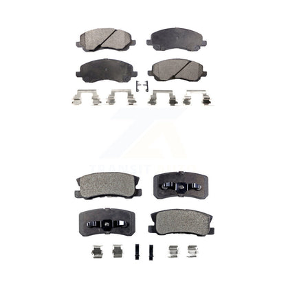 Ceramic Brake Pads Front Rear Kit For Jeep Mitsubishi Patriot Lancer Compass 200