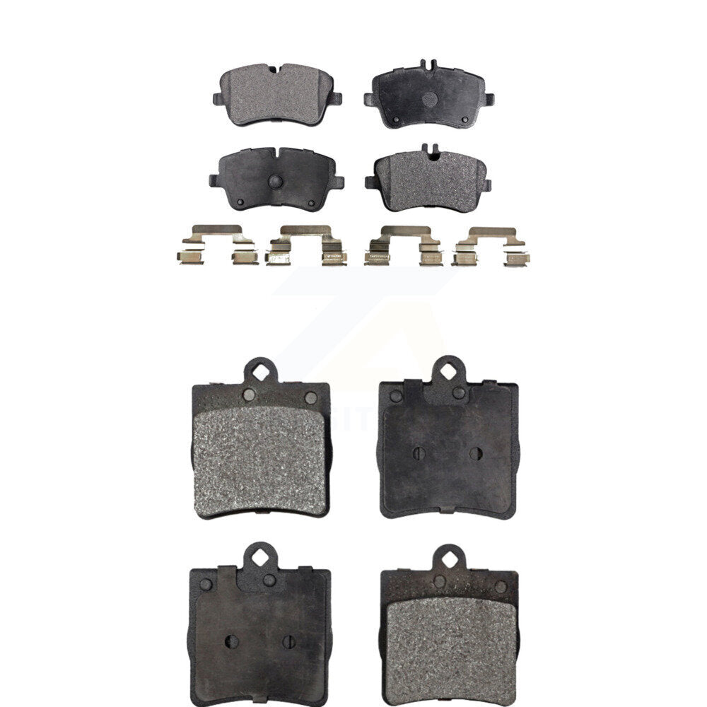 Ceramic Brake Pads Front Rear Kit For Mercedes-Benz C230 C240 SLK280 SLK300