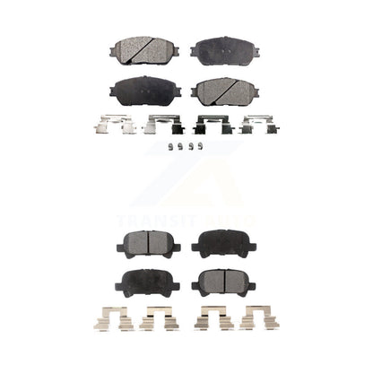 Ceramic Brake Pads Front Rear Kit For Toyota Camry Solara Avalon