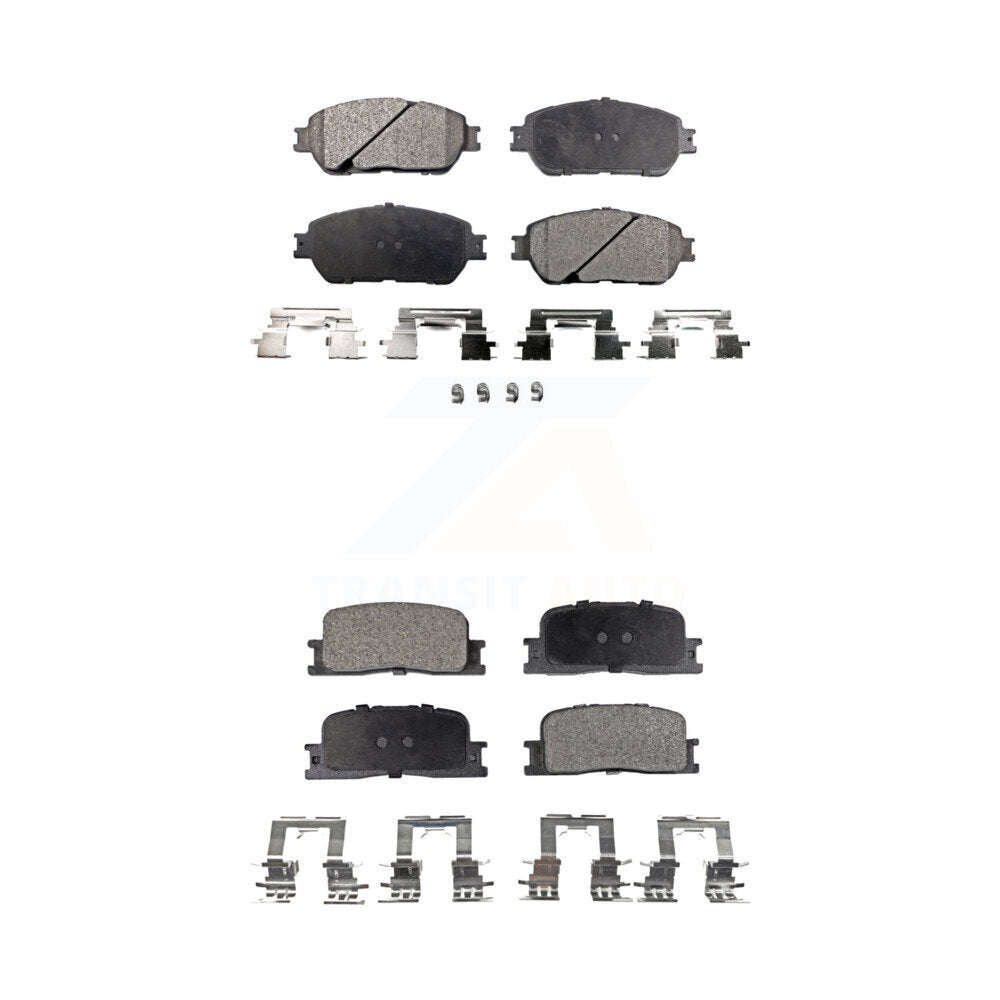 Ceramic Brake Pads Front Rear Kit For Toyota Camry Lexus ES330 ES300