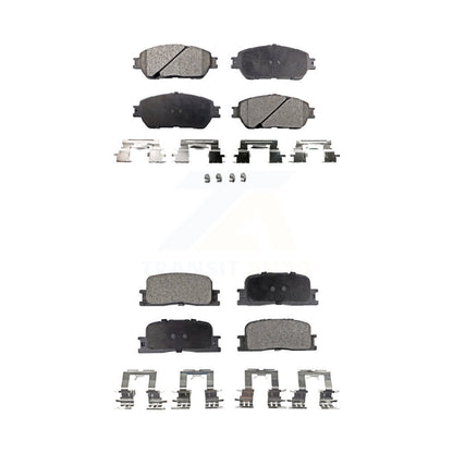 Ceramic Brake Pads Front Rear Kit For Toyota Camry Lexus ES330 ES300