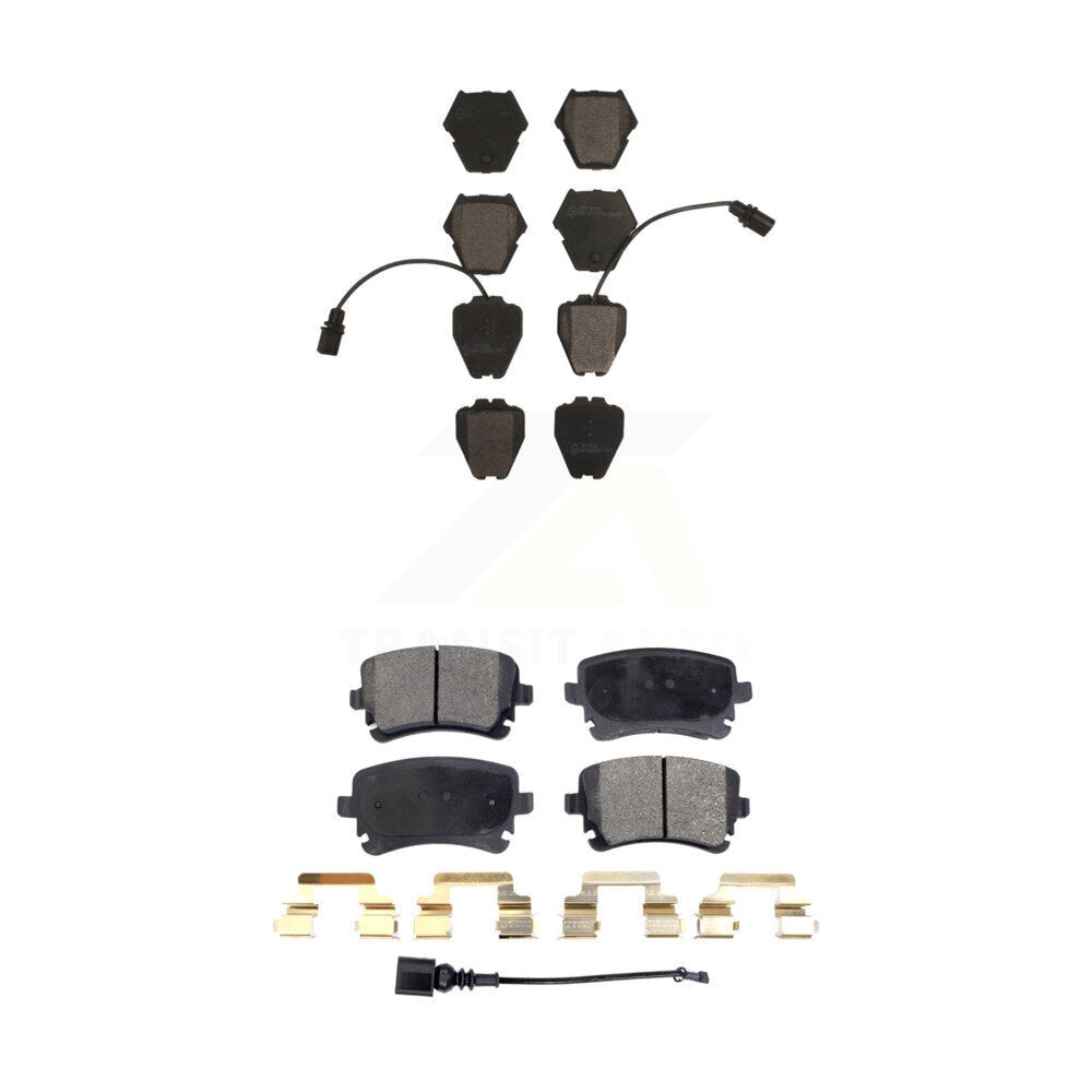 Ceramic Brake Pads Front Rear Kit For Audi RS6