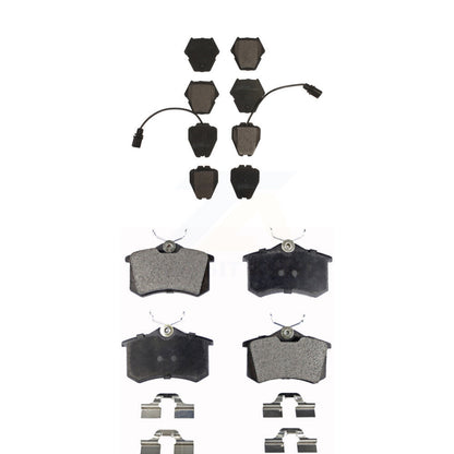 Ceramic Brake Pads Front Rear Kit For Audi A6 Quattro