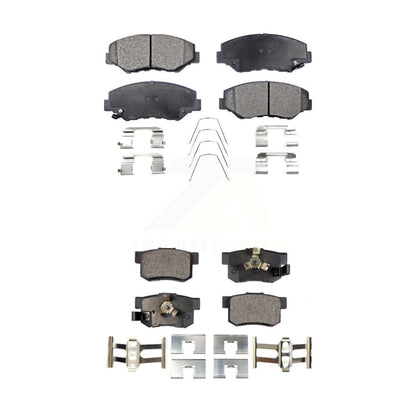 Ceramic Brake Pads Front Rear Kit For Honda CR-V