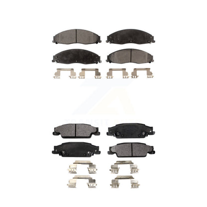 Ceramic Brake Pads Front Rear Kit For Pontiac Grand Prix Cadillac CTS STS
