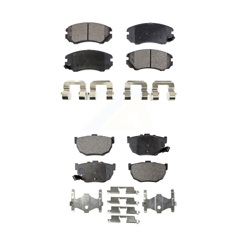 Ceramic Brake Pads Front Rear Kit For Hyundai Tiburon
