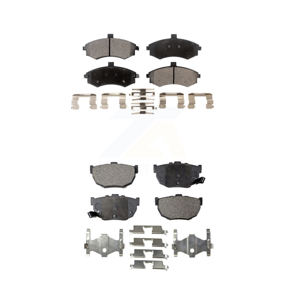 Ceramic Brake Pads Front Rear Kit For Hyundai Elantra Disc rear brakes