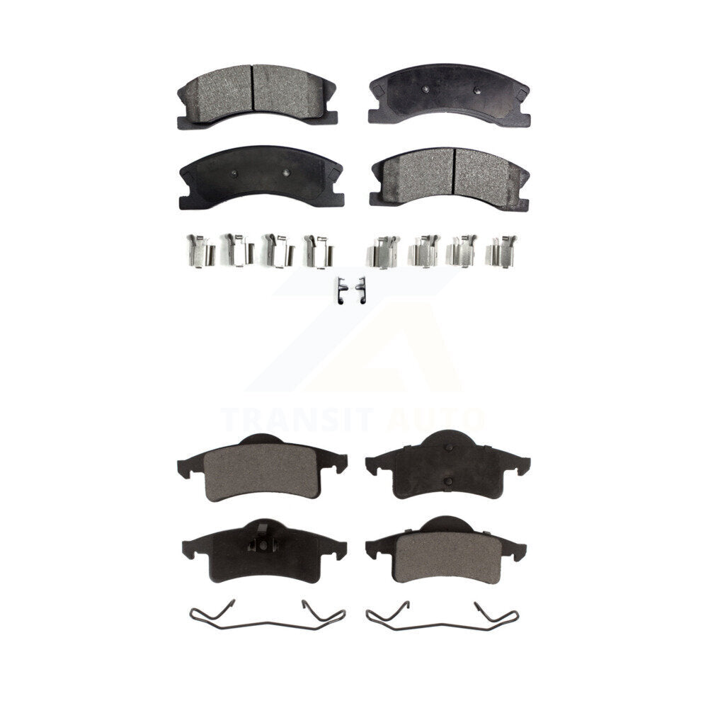 Ceramic Brake Pads Front Rear Kit For Jeep Grand Cherokee