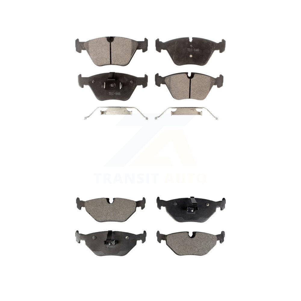 Ceramic Brake Pad Front Rear Kit For 2006-2008 BMW Z4 Roadster 3.0si Coupe
