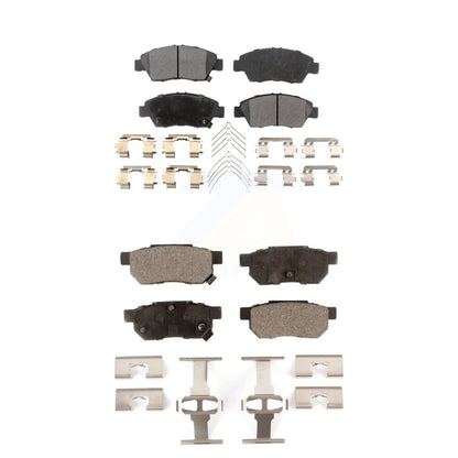 Ceramic Brake Pads Front Rear Kit For Honda Fit Civic del Sol