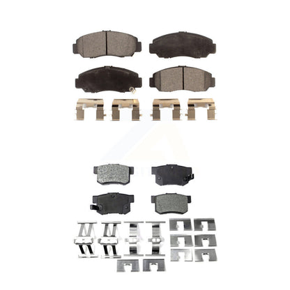 Ceramic Brake Pads Front Rear Kit For Honda Accord Acura CSX