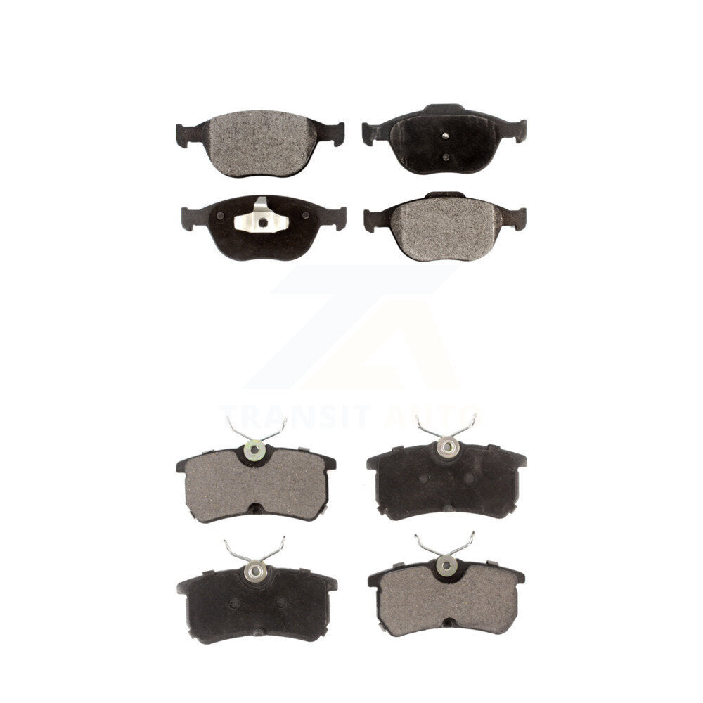 Ceramic Brake Pads Front Rear Kit For Ford Focus SVT