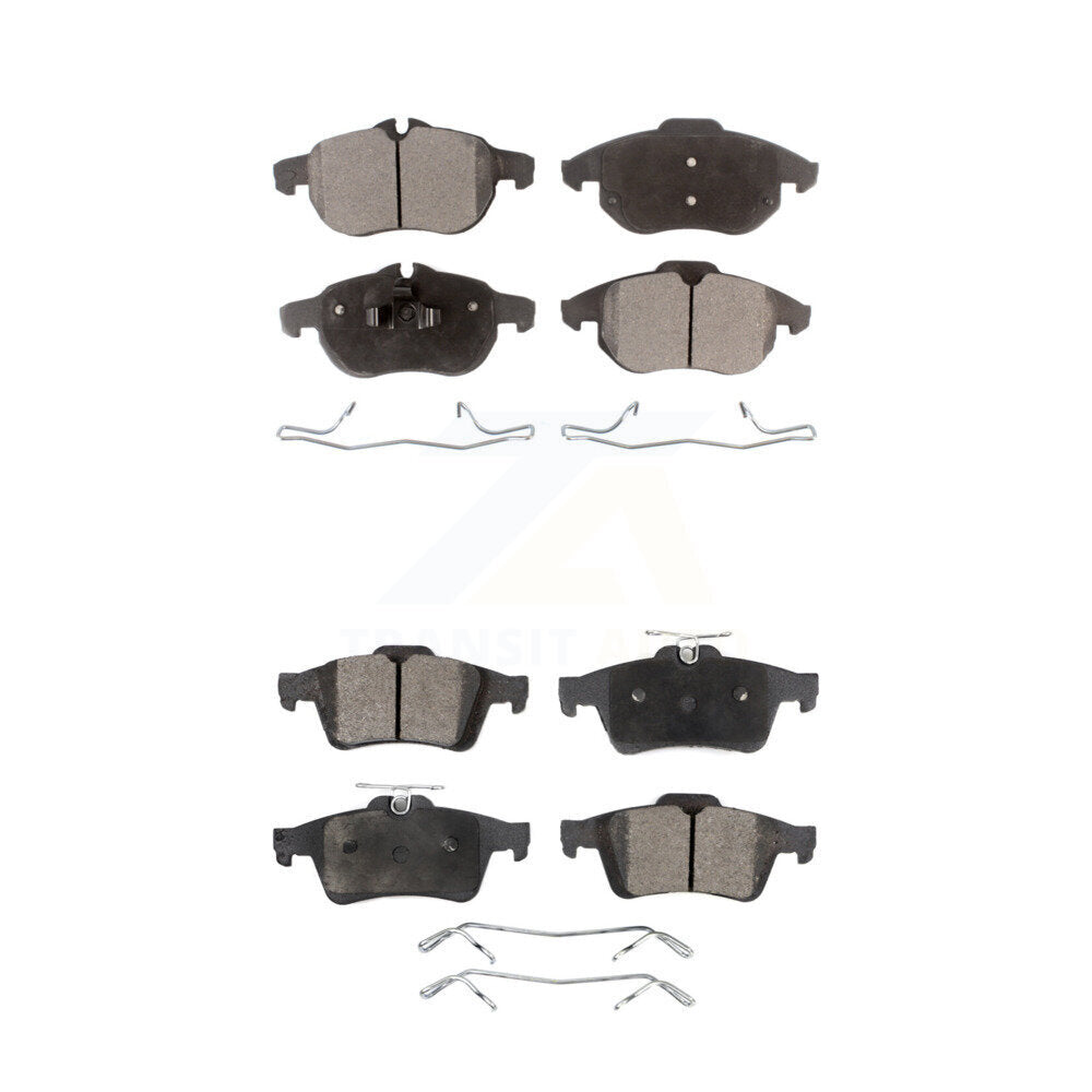 Ceramic Brake Pads Front Rear Kit For Saab 9-3