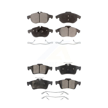 Ceramic Brake Pads Front Rear Kit For Saab 9-3