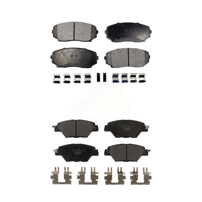 Ceramic Brake Pads Front Rear Kit For 2016-2023 Mazda CX-9