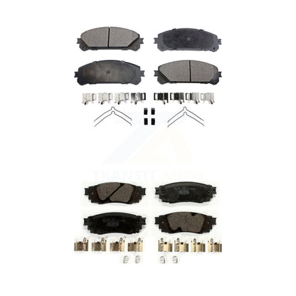 Ceramic Brake Pads Front Rear Kit For Lexus RX350 RX450h RX350L RX450hL