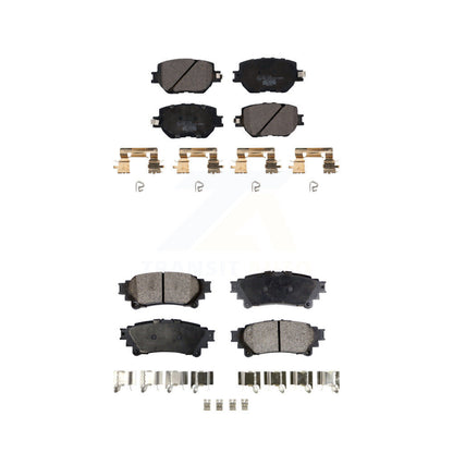 Ceramic Brake Pads Front Rear Kit For Lexus IS250