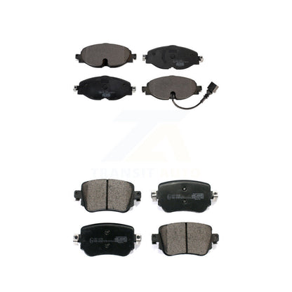 Ceramic Brake Pads Front Rear Kit For Volkswagen Golf SportWagen GTI Alltrack