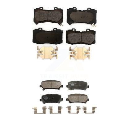 Ceramic Brake Pads Front Rear Kit For 2015-2020 Chevrolet Colorado GMC Canyon