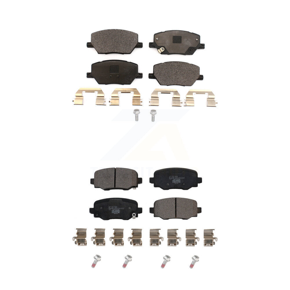 Ceramic Brake Pads Front Rear Kit For Jeep Renegade Dodge Hornet Fiat 500X