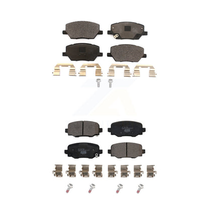 Ceramic Brake Pads Front Rear Kit For Jeep Renegade Dodge Hornet Fiat 500X