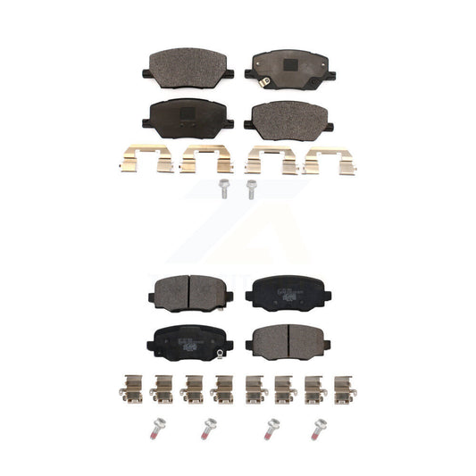 Ceramic Brake Pads Front Rear Kit For Jeep Renegade Dodge Hornet Fiat 500X