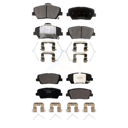 Ceramic Brake Pads Front Rear Kit For Kia Sorento Hyundai Santa Fe Sport