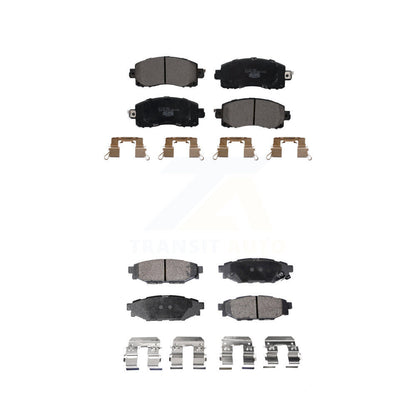 Ceramic Brake Pads Front Rear Kit For Subaru Crosstrek Impreza