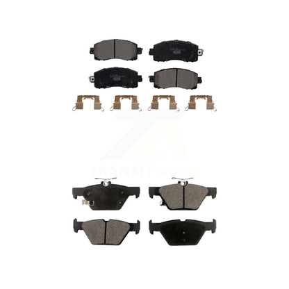 Ceramic Brake Pads Front Rear Kit For Subaru Crosstrek Forester Outback WRX