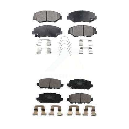 Ceramic Brake Pads Front Rear Kit For 2016 Honda CR-Z