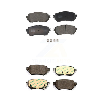 Ceramic Brake Pads Front Rear Kit For Mazda 6