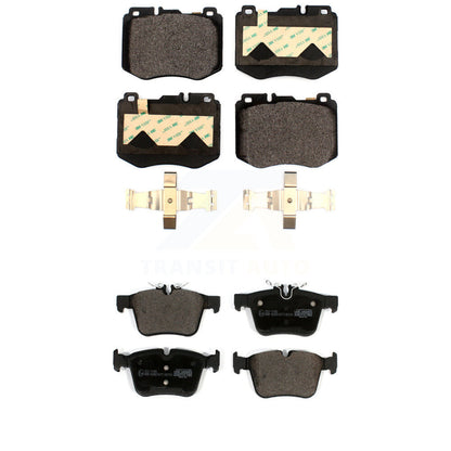 Ceramic Brake Pads Front Rear Kit For Mercedes-Benz C300 C400 C350e