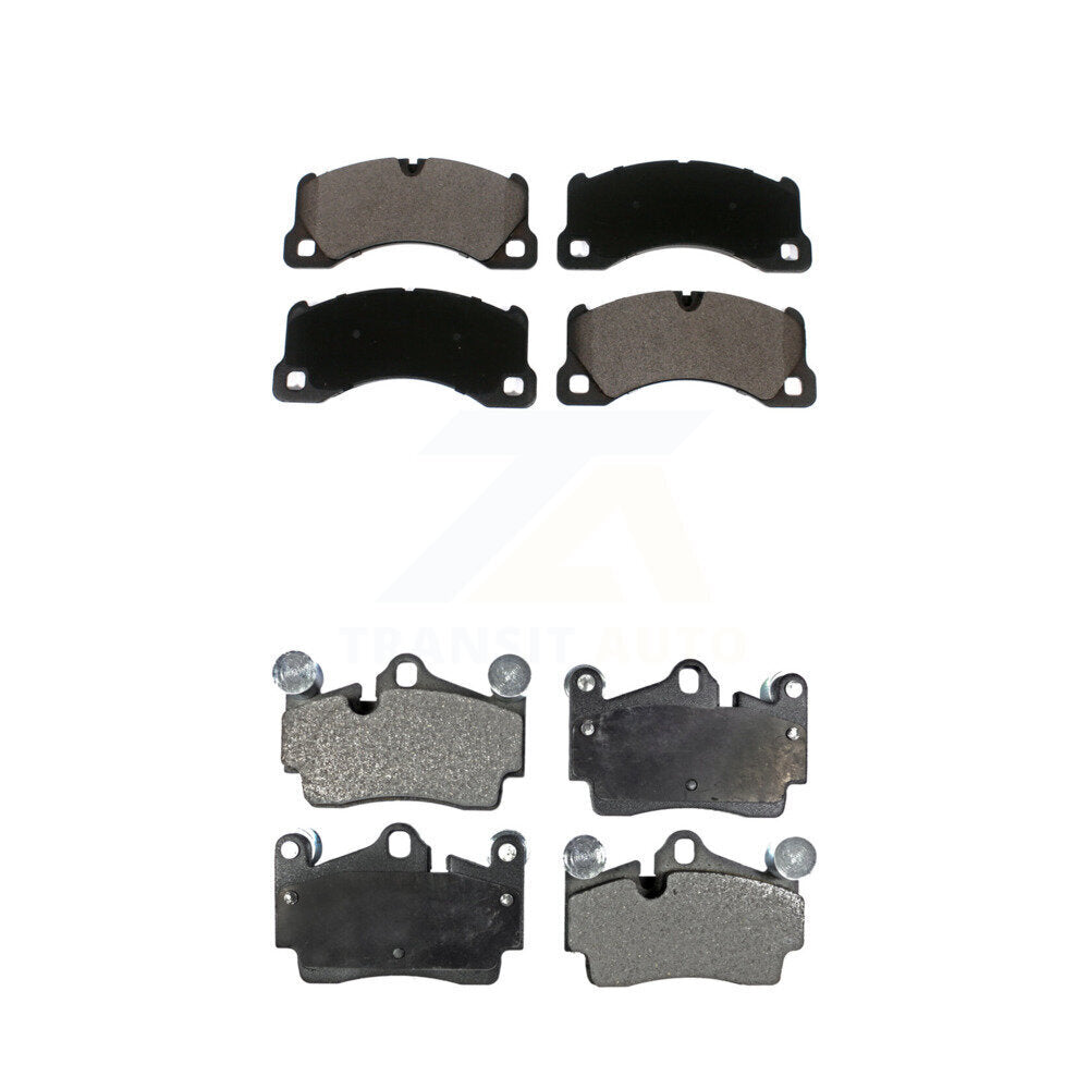 Ceramic Brake Pads Front Rear Kit For Porsche Cayenne