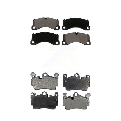Ceramic Brake Pads Front Rear Kit For Porsche Cayenne