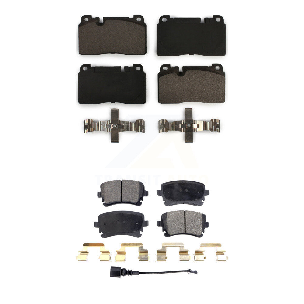 Ceramic Brake Pads Front Rear Kit For 2016 Audi Q5 FLEX engine