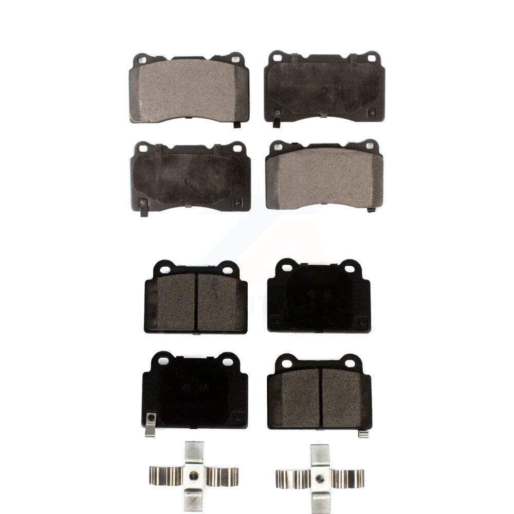 Ceramic Brake Pads Front Rear Kit For Mitsubishi Lancer