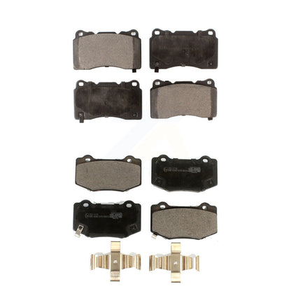 Ceramic Brake Pads Front Rear Kit For Chevrolet Corvette Stingray