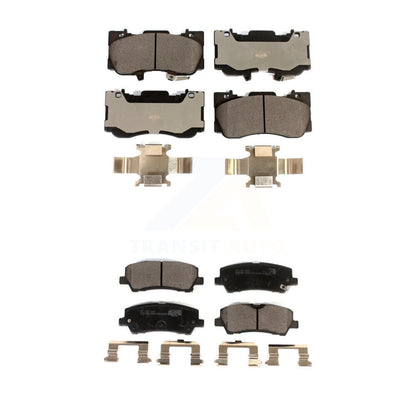 Ceramic Brake Pads Front Rear Kit For Ford Mustang