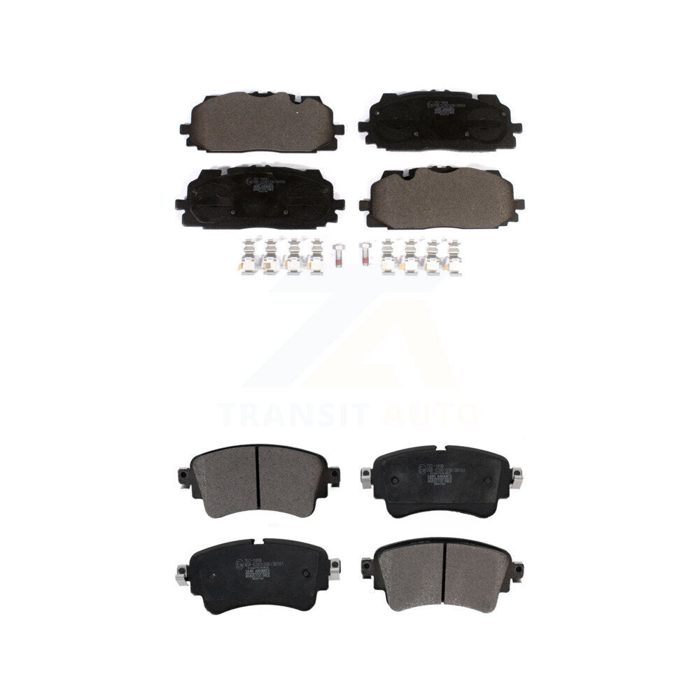 Ceramic Brake Pads Front Rear Kit For Audi S5 Sportback S4 A6 Quattro A7 allroad