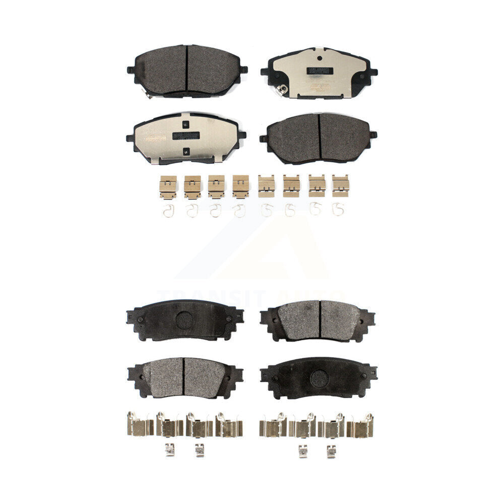 Ceramic Brake Pads Front Rear Kit For Toyota C-HR
