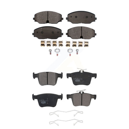Ceramic Brake Pads Front Rear Kit For Volkswagen Atlas Cross Sport