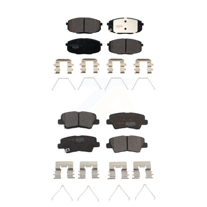 Ceramic Brake Pads Front Rear Kit For Kia Forte Hyundai Kona Soul Elantra GT